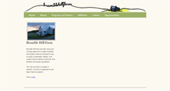 Desktop Screenshot of bramblehillfarm.com